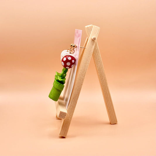 Video Game Plant Dangle Earrings