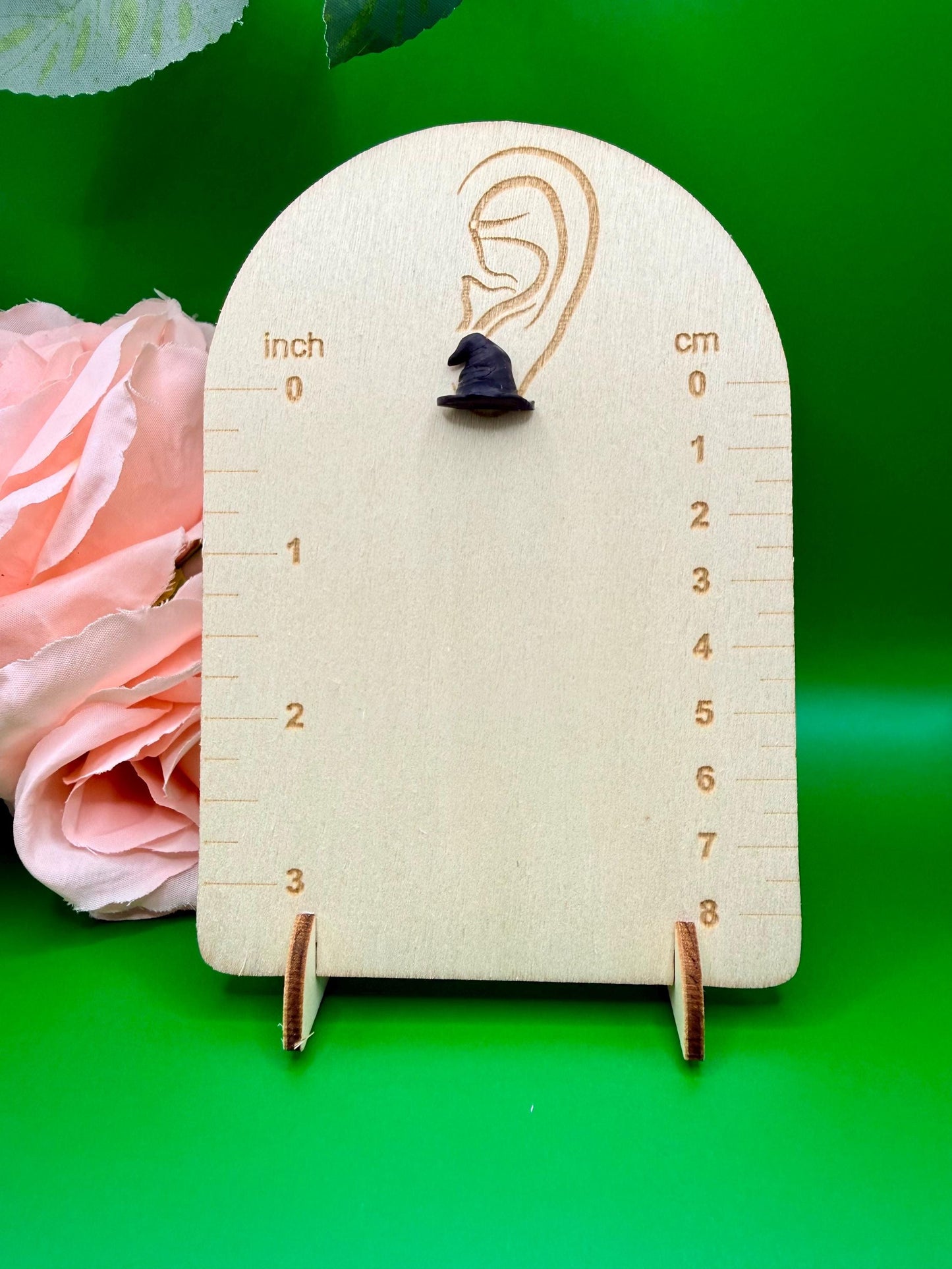 Mismatched Witch Hat and Broom Dangle Earrings