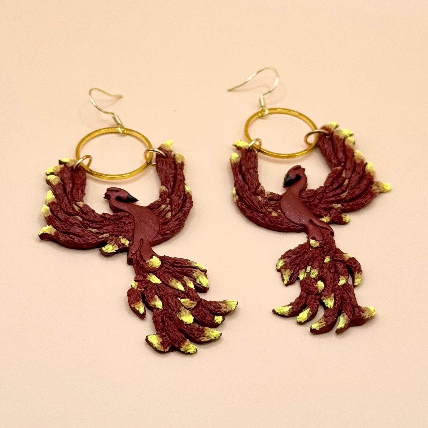 Majestic Phoenix Earrings