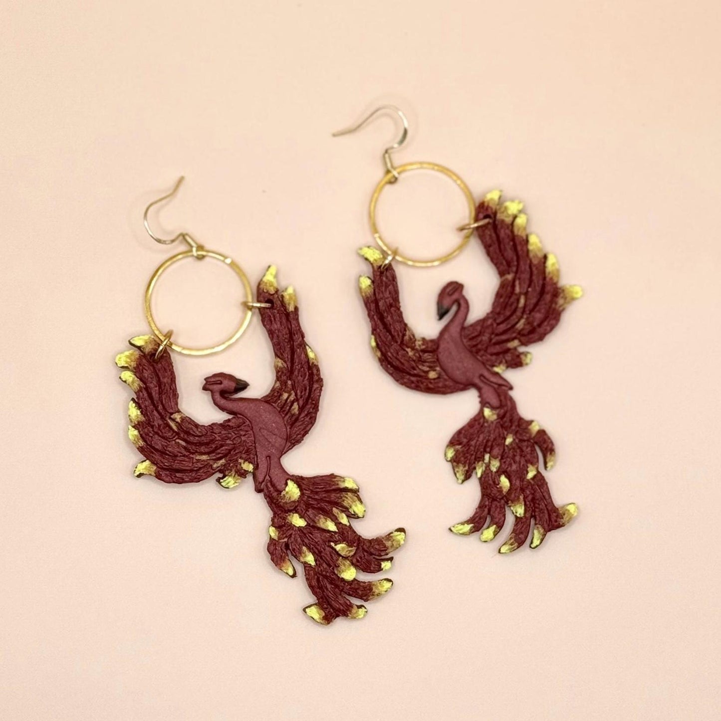 Majestic Phoenix Earrings