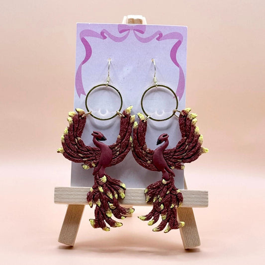Majestic Phoenix Earrings
