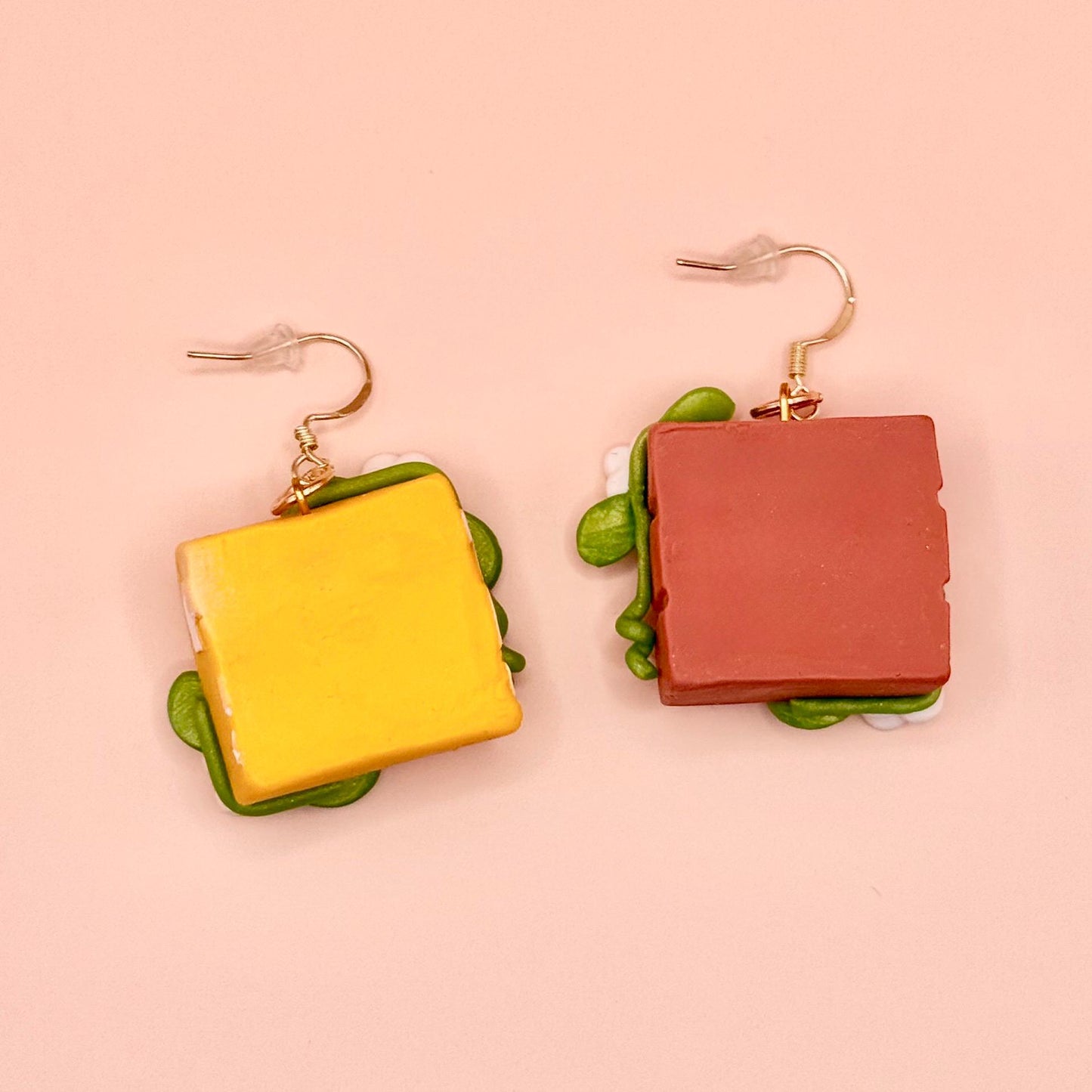 Video Game Block Dangle Earrings