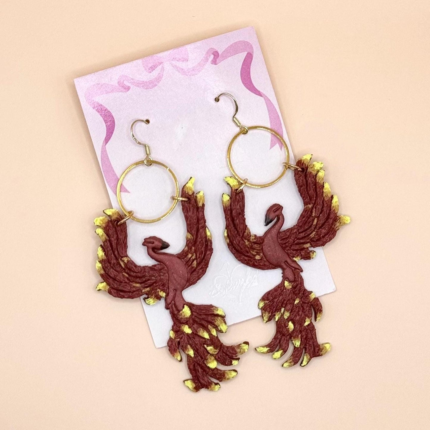 Majestic Phoenix Earrings