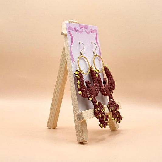 Majestic Phoenix Earrings